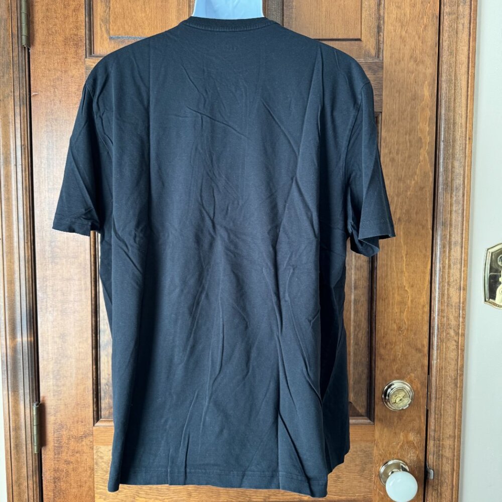 #22 Lacoste Black Crewneck Short Sleeve Tee Size 8 (3XL) - Picture 8 of 11